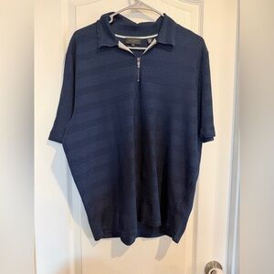 Ted Baker Dark Blue Zip-Up Top